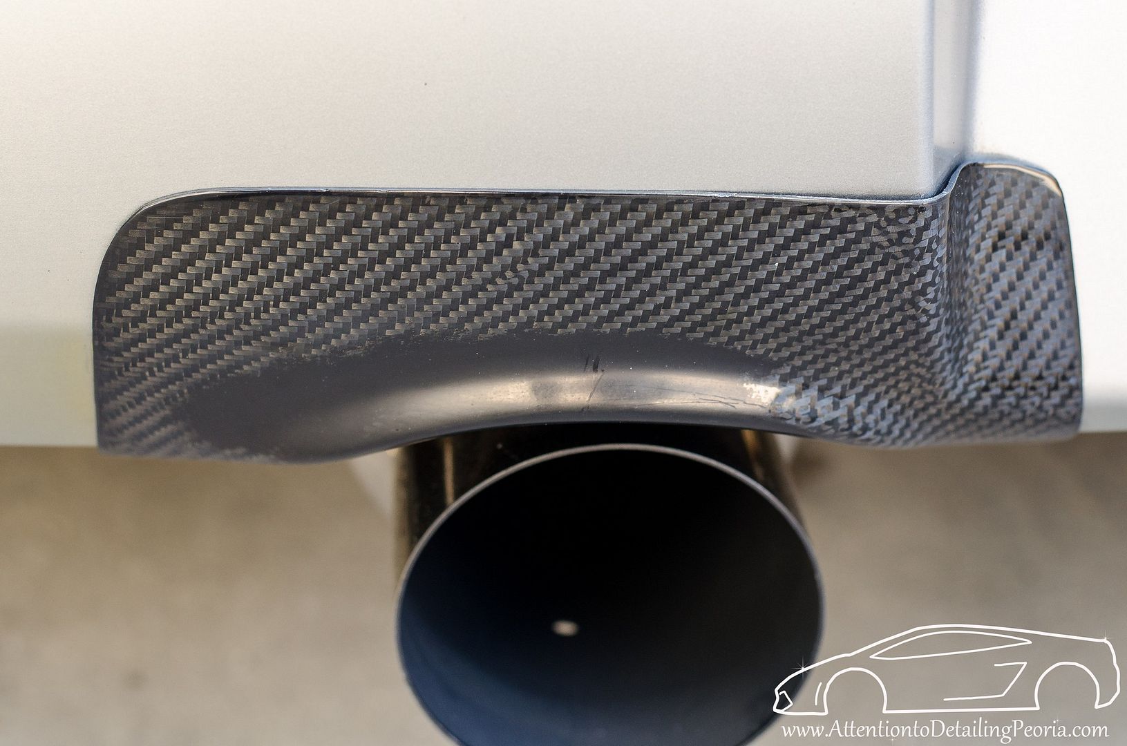 Carbon Build up by exhaust, cleaning suggestions